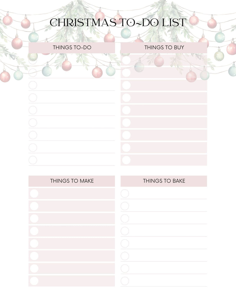 Heartfelt Holidays Planner