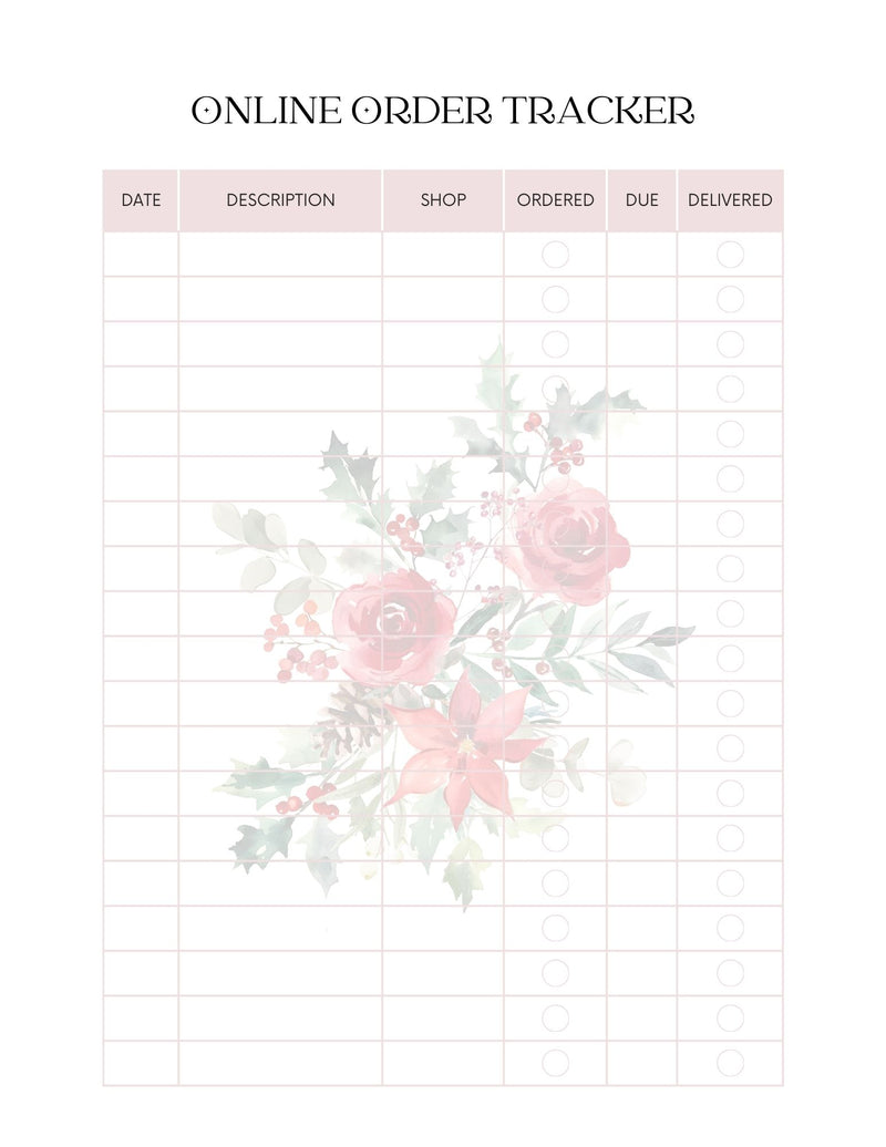 Heartfelt Holidays Planner