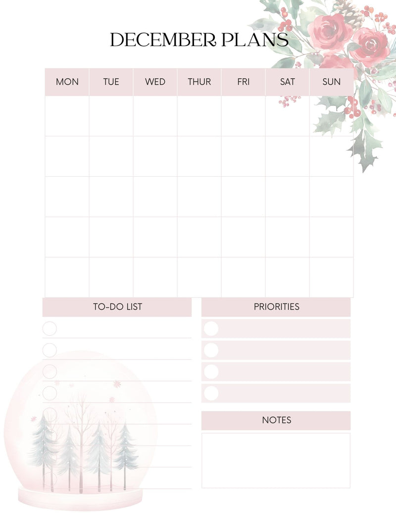 Heartfelt Holidays Planner