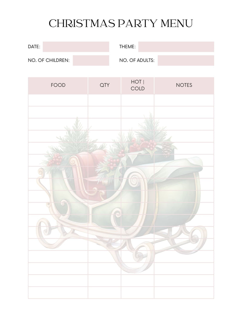 Heartfelt Holidays Planner