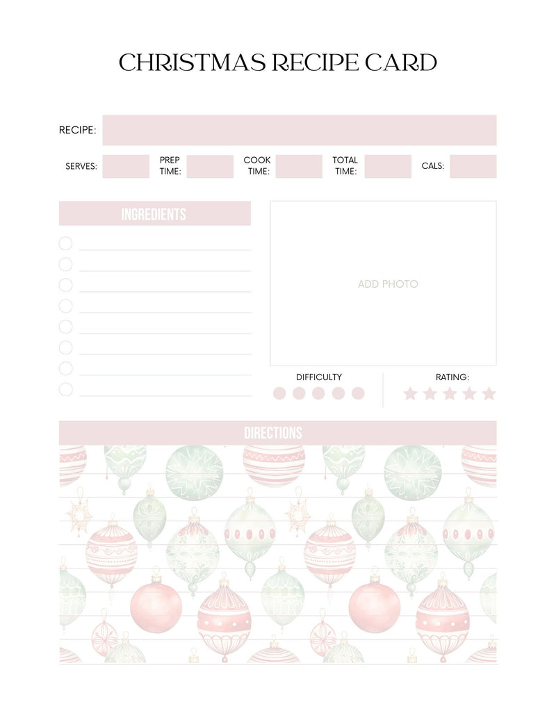 Heartfelt Holidays Planner