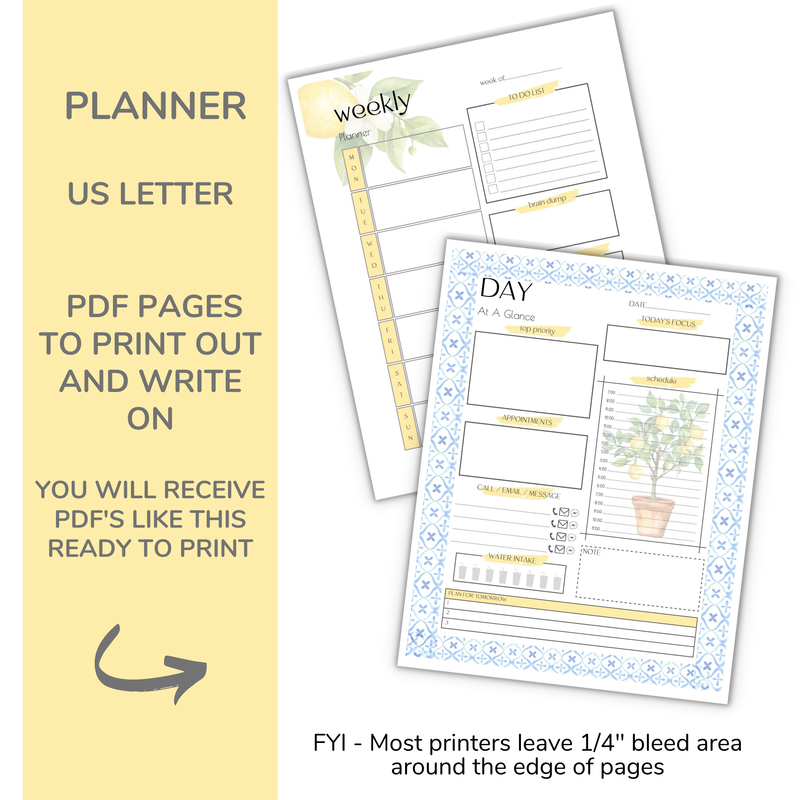 Heartfelt Happenings Planner